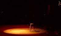 Pre show sit up with just the stool and Uke  (1 of 1)