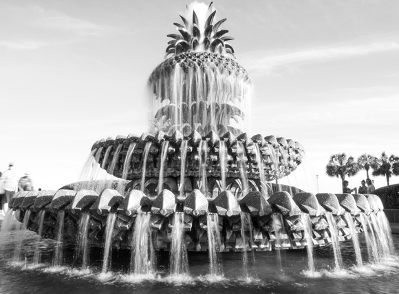 Pineapple fountain,  Charleston, SC
