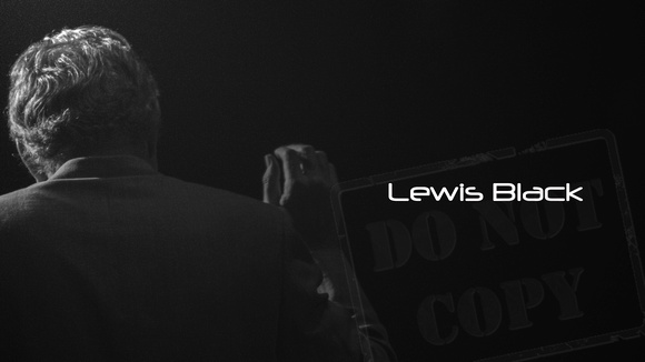 Lewis Black  w light  and text 33